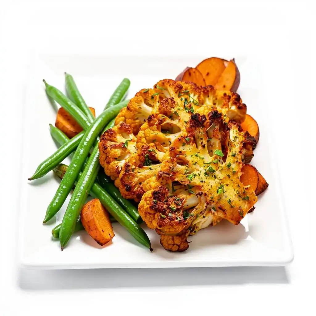 Roasted Cauliflower Steak at Native Fare