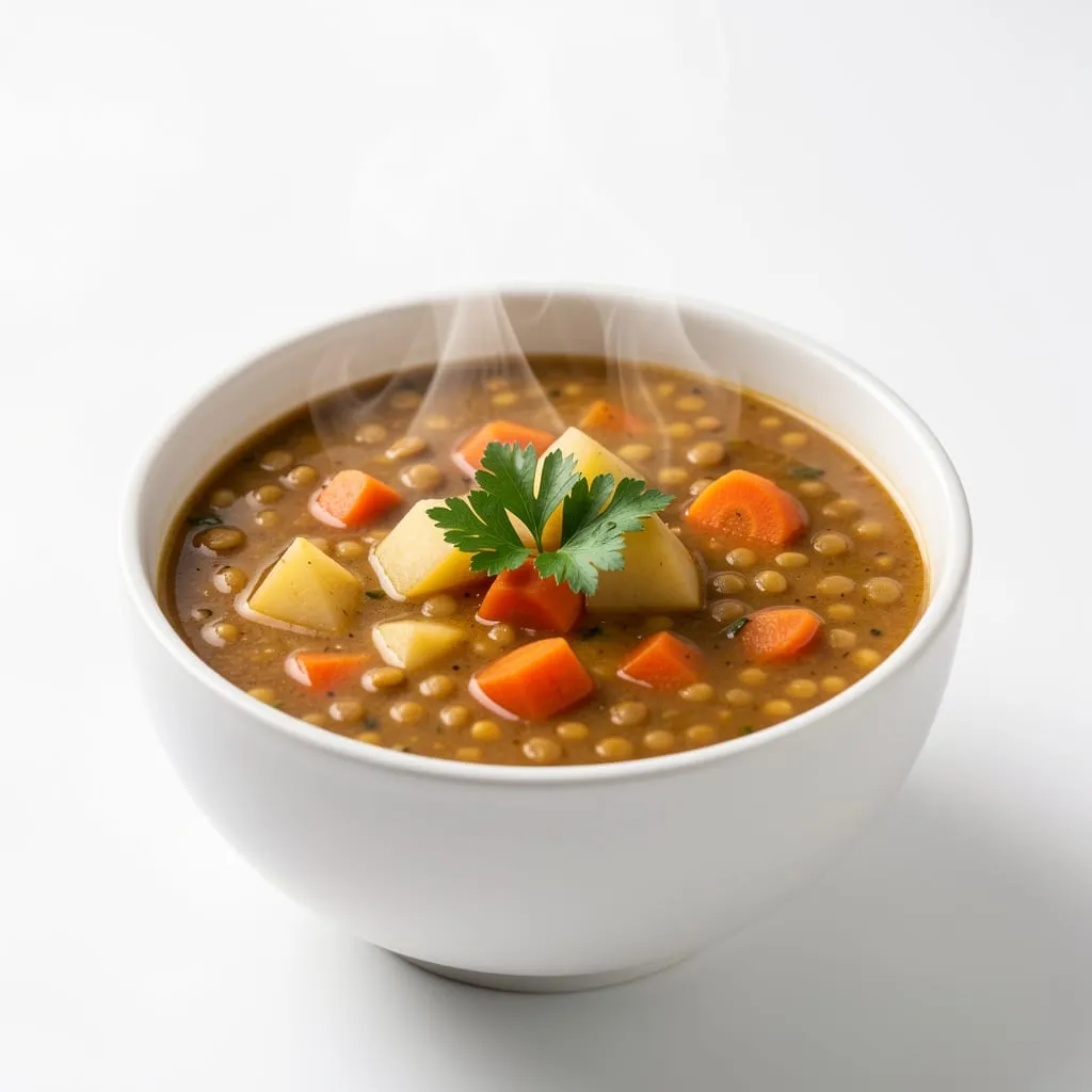 Warm Spiced Lentil Soup at Native Fare